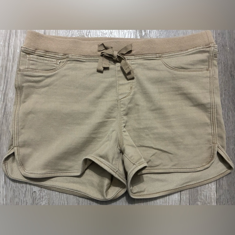 No Boundaries Tan Athletic Shorts